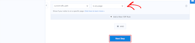 Legen Sie URLs fest, um Popups anzuzeigen Set URLs to display popup