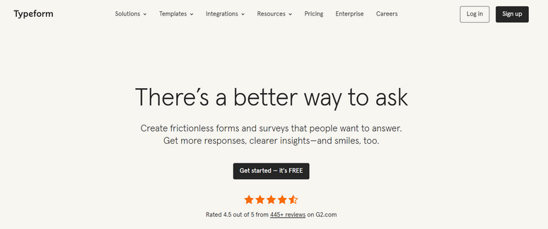 alternativas typeform jotform - IsItWP - Detector de temas gratuito de WordPress typeform jotform alternatives