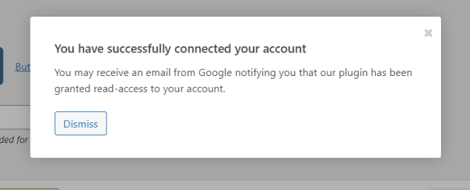 S-a conectat cu succes contul Successfully connected your account