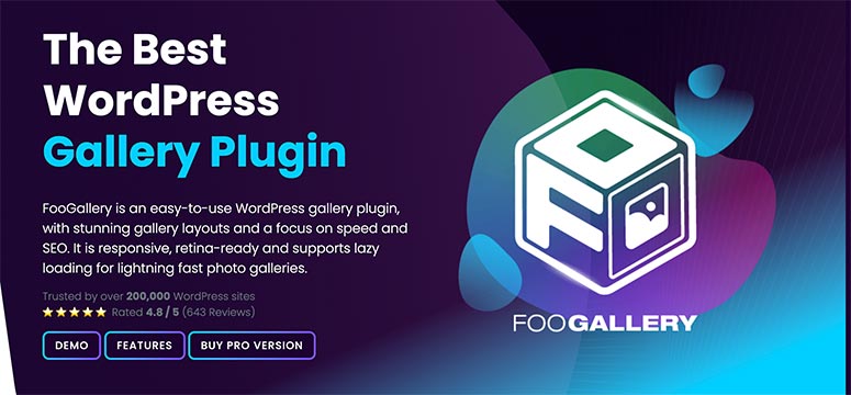 FooGallery - IsItWP - Ücretsiz WordPress Tema Dedektörü FooGallery