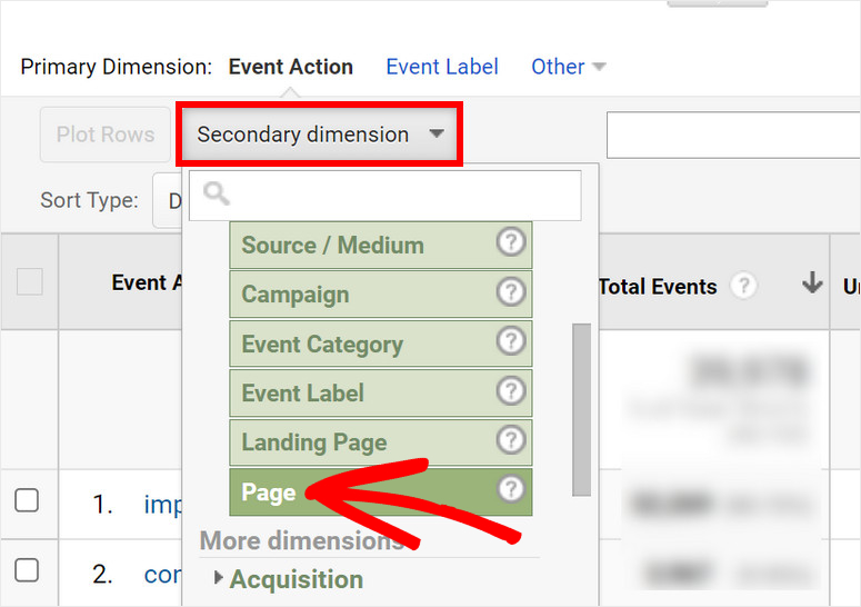 definir dimensão secundária - IsItWP - Detector de tema WordPress gratuito set secondary dimension