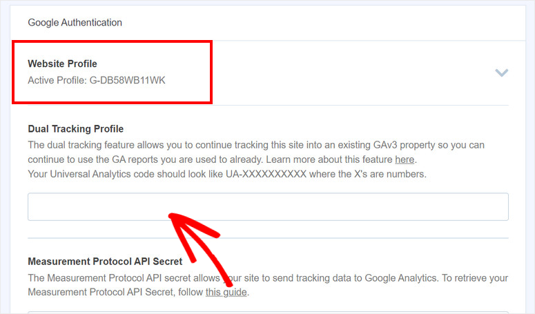 configurar rastreamento duplo - IsItWP - Detector de tema WordPress gratuito set up dual tracking