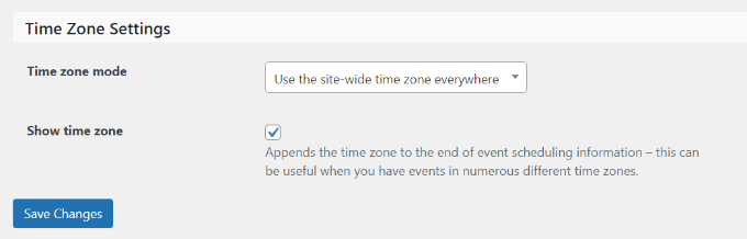 Ubah pengaturan zona waktu Change time zone settings