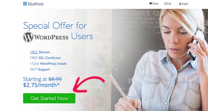 Memulai dengan situs web pribadi di Bluehost Getting started with personal website on Bluehost
