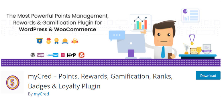 plugins de gamification mycred - IsItWP - Détecteur de thèmes WordPress gratuit mycred gamification plugins