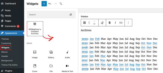 customarchivecompact The Compact Archives Plugin