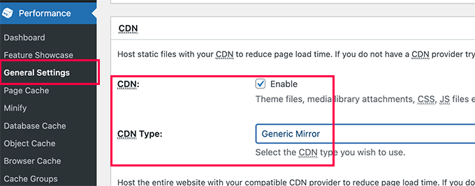 啟用 CDN Enable CDN