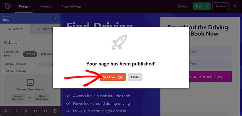 seelivepage - IsItWP - Detector de temas WordPress gratuito