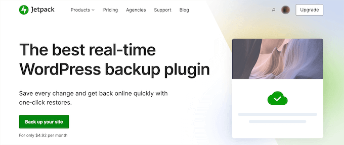 การสำรองข้อมูล JetPack (VaultPress) JetPack Backup (VaultPress)