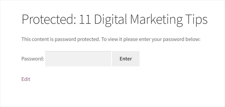 Wordpress chroniona hasłem strona - IsItWP - Darmowy wykrywacz motywów WordPress wordpress password protected page