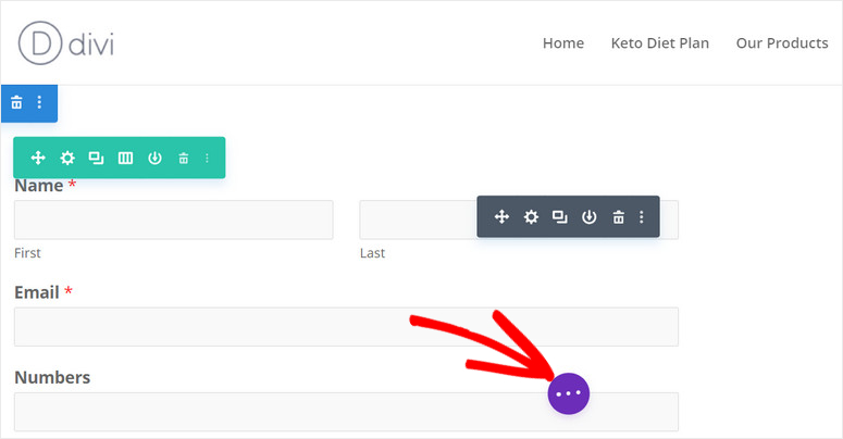 เผยแพร่แบบฟอร์มติดต่อ Divi - IsItWP - ฟรี WordPress Theme Detector publish divi contact form