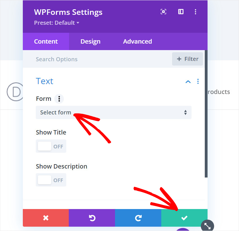 เลือกแบบฟอร์มการติดต่อ wpforms - IsItWP - ฟรี WordPress Theme Detector choose wpforms contact form