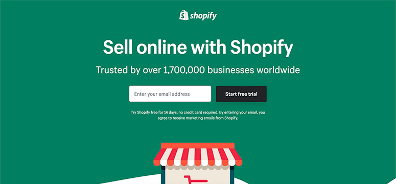 Shopify - IsItWP - Detector gratuit de teme WordPress shopify bigcommerce alternatives