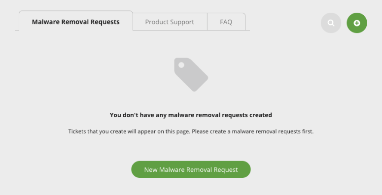 Solicitare de eliminare a programelor malware în Sucuri - IsItWP - Detector de teme WordPress gratuit Malware removal request in Sucuri