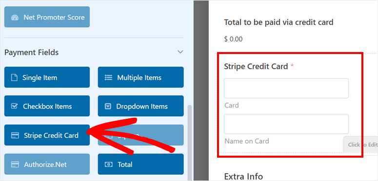 添加条纹字段 - IsItWP - 免费的 WordPress 主题检测器 add stripe field