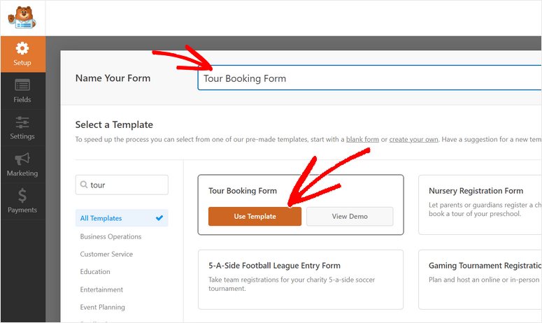 旅行社模板的预订表格 - IsItWP - 免费的 WordPress 主题检测器 booking form for travel agency template