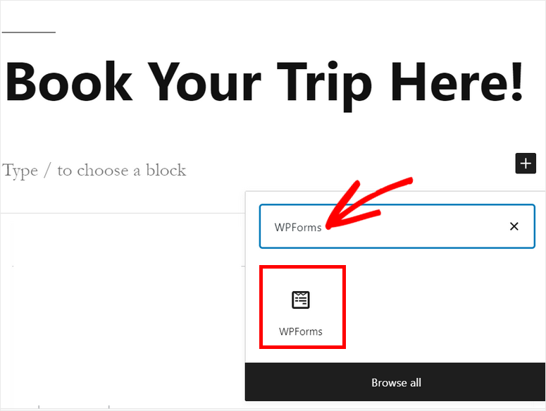 wpforms 阻止旅行表格预订表格 - IsItWP - 免费 WordPress 主题检测器 wpforms block booking form for travel form
