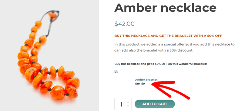 50 off product page