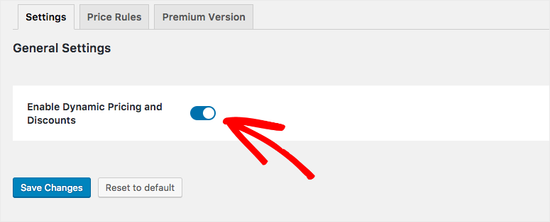 woocommerce settings