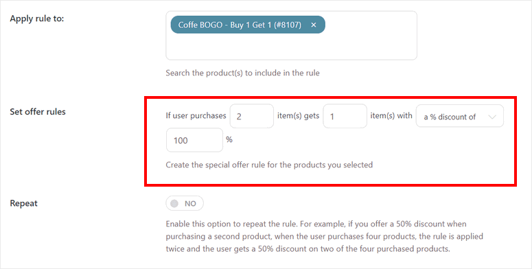 bogo pricing