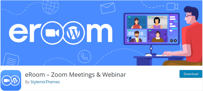 eroom - IsItWP - Detector gratuit de teme WordPress eroom zoom wordpress plugin