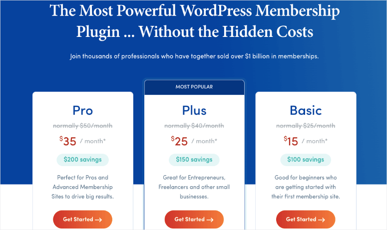 memberpress pricing