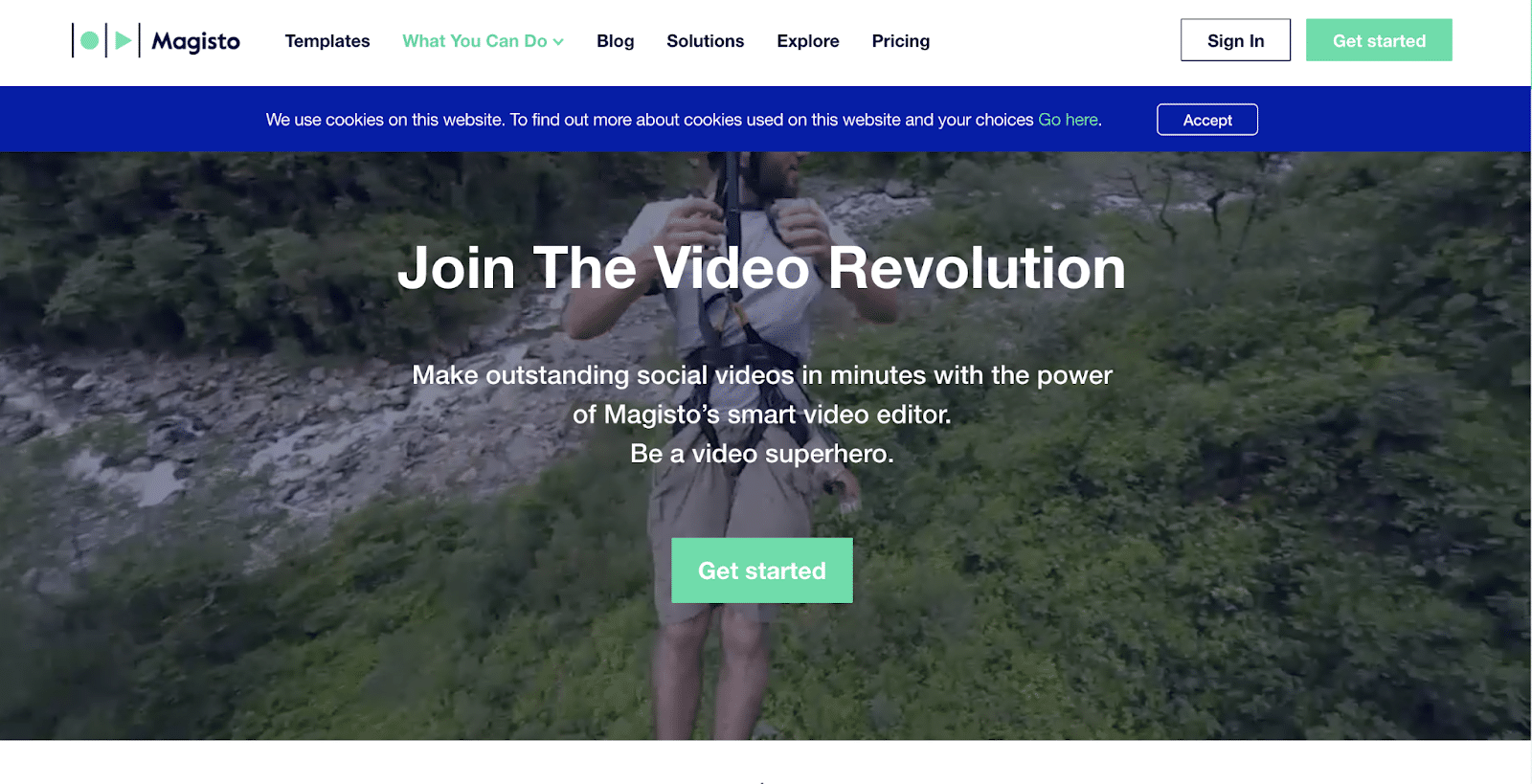 Magisto, hızlı videolar oluşturmak için yapay zekayı kullanan, kullanımı kolay bir çevrimiçi video düzenleyicidir.