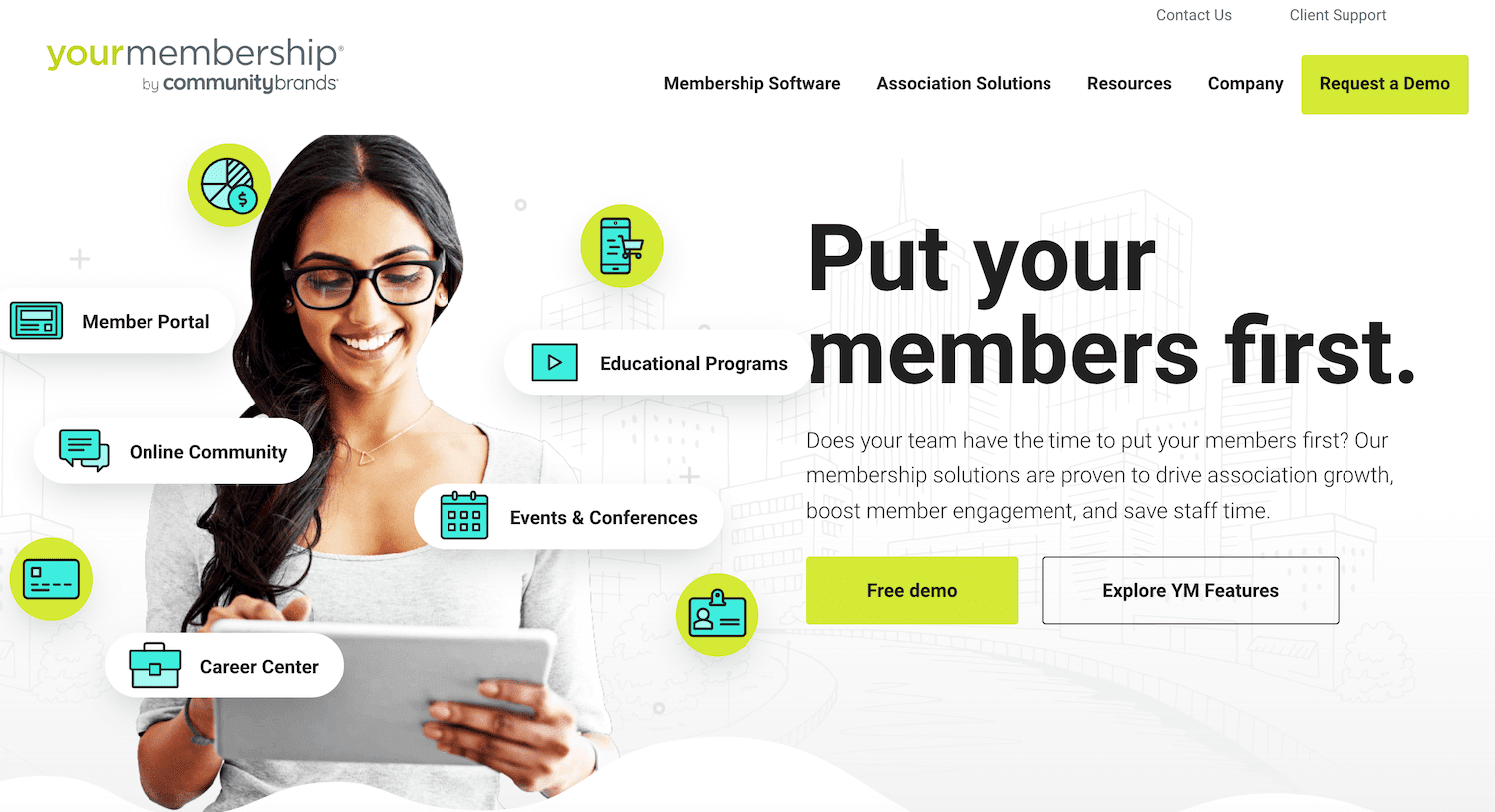 YourMembership web sitesi oluşturucu
