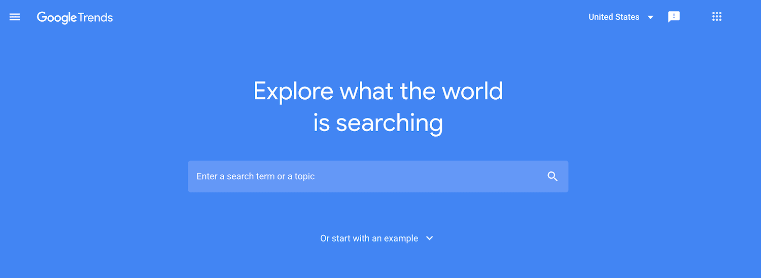 Trend olan anahtar kelimeleri aramak için Google Trendler'i kullanın