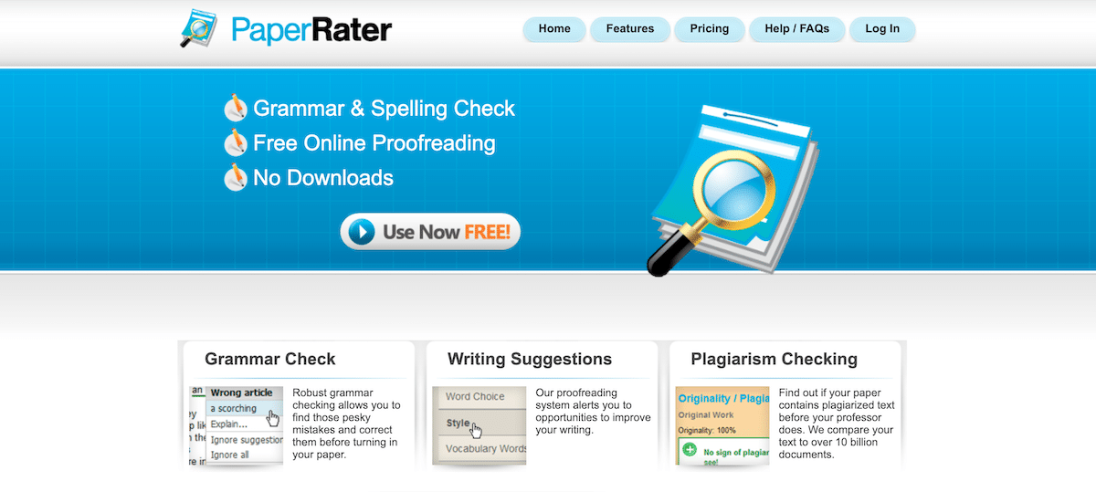 PaperRater dilbilgisi aracı