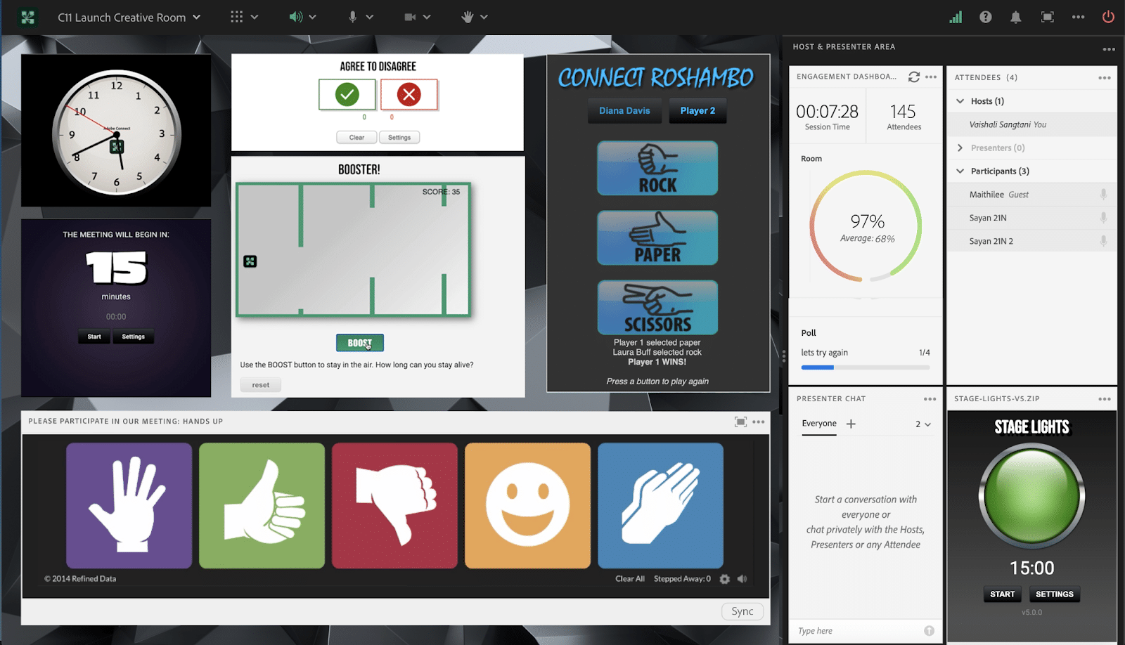 Adobe Connect web semineri platformu
