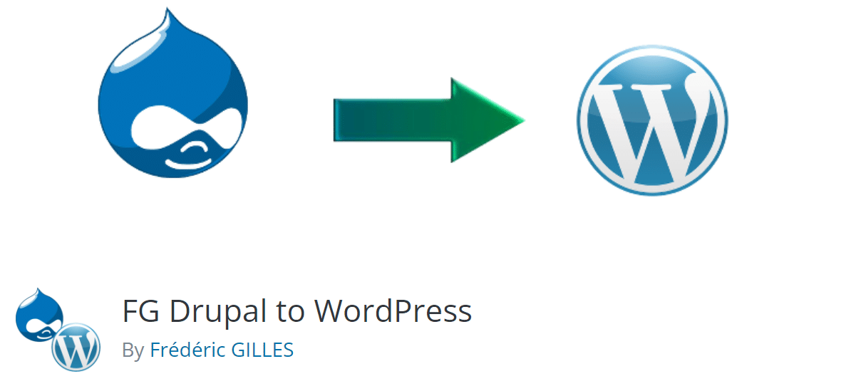 FG Drupal'dan WordPress eklentisine
