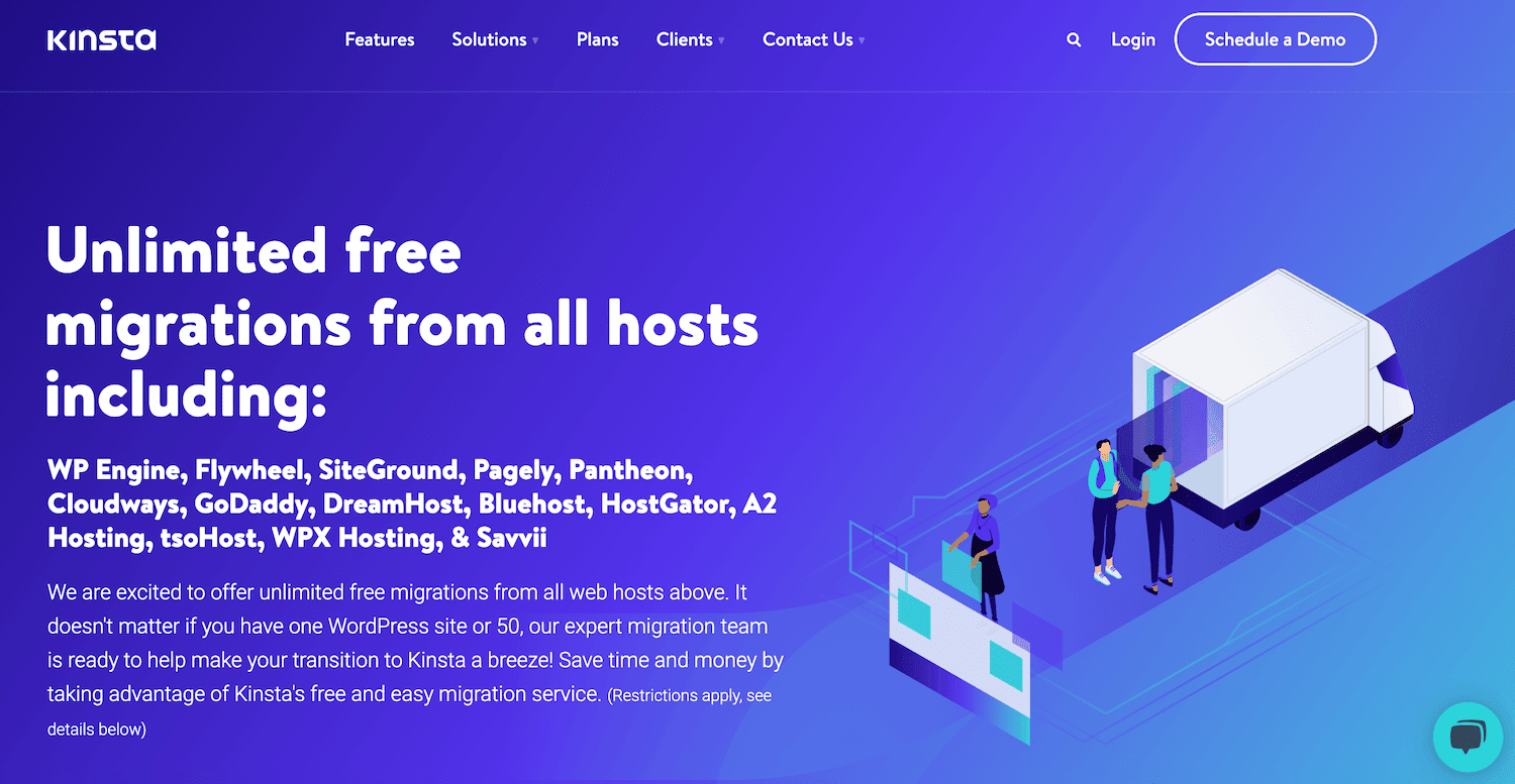 Migrasi gratis ke Kinsta
