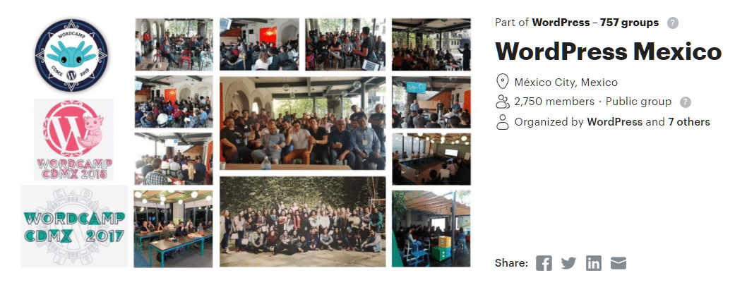 WordPress Meetup в Мехико