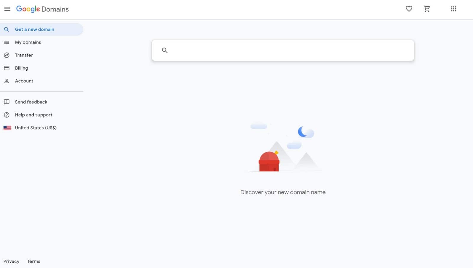 Beranda Google Domains