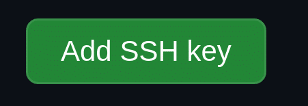 Добавить кнопку ключа SSH.