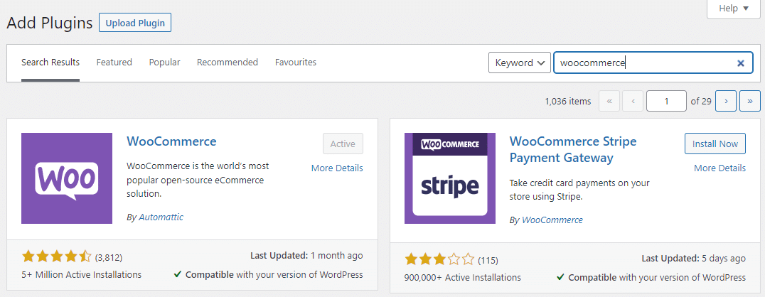 Скачивание WooCommerce