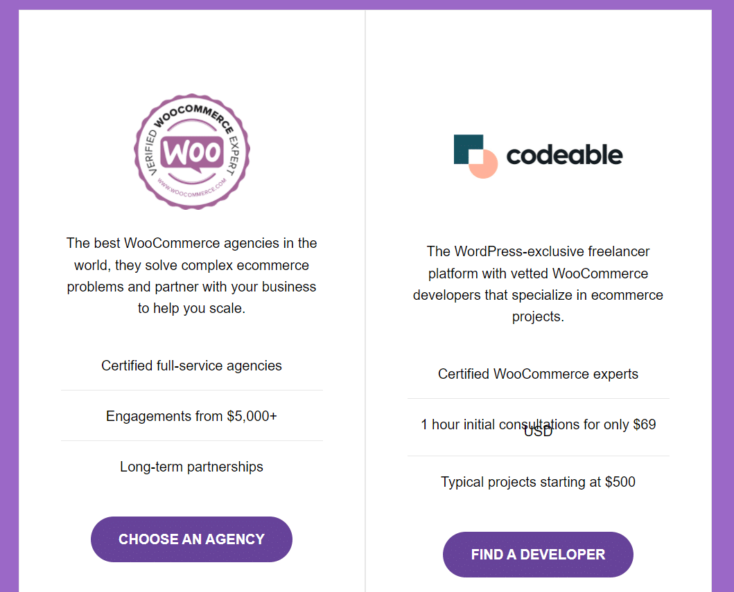 Партнеры и варианты поддержки WooCommerce