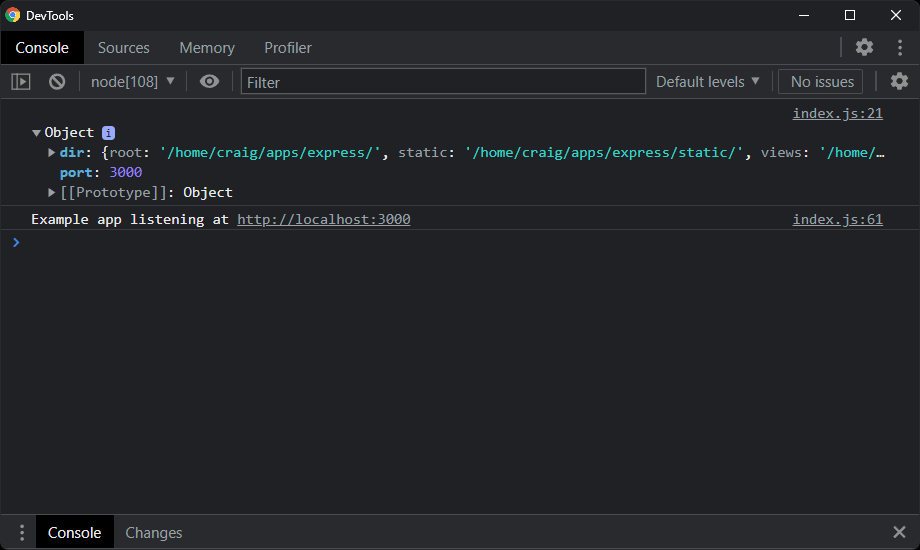 Narzędzia programistyczne Chrome