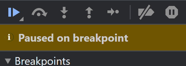 Ikony punktu przerwania Chrome