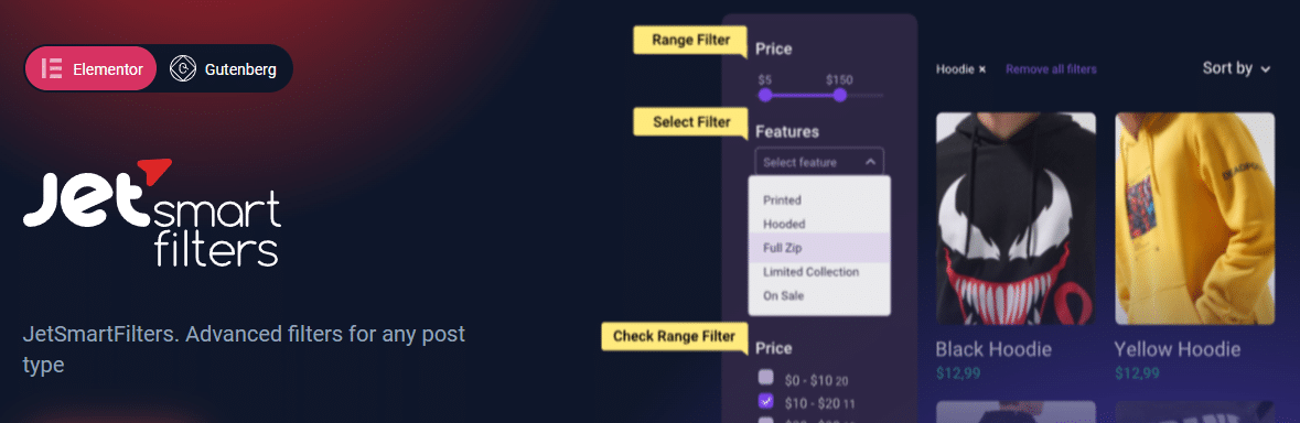 Плагин JetSmartFilters