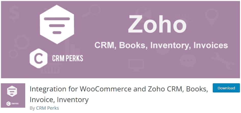 Интеграция с плагином WooCommerce и Zoho CRM