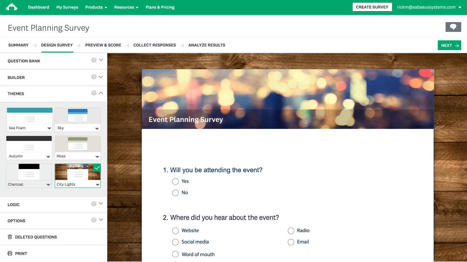 Formularul SurveyMonkey