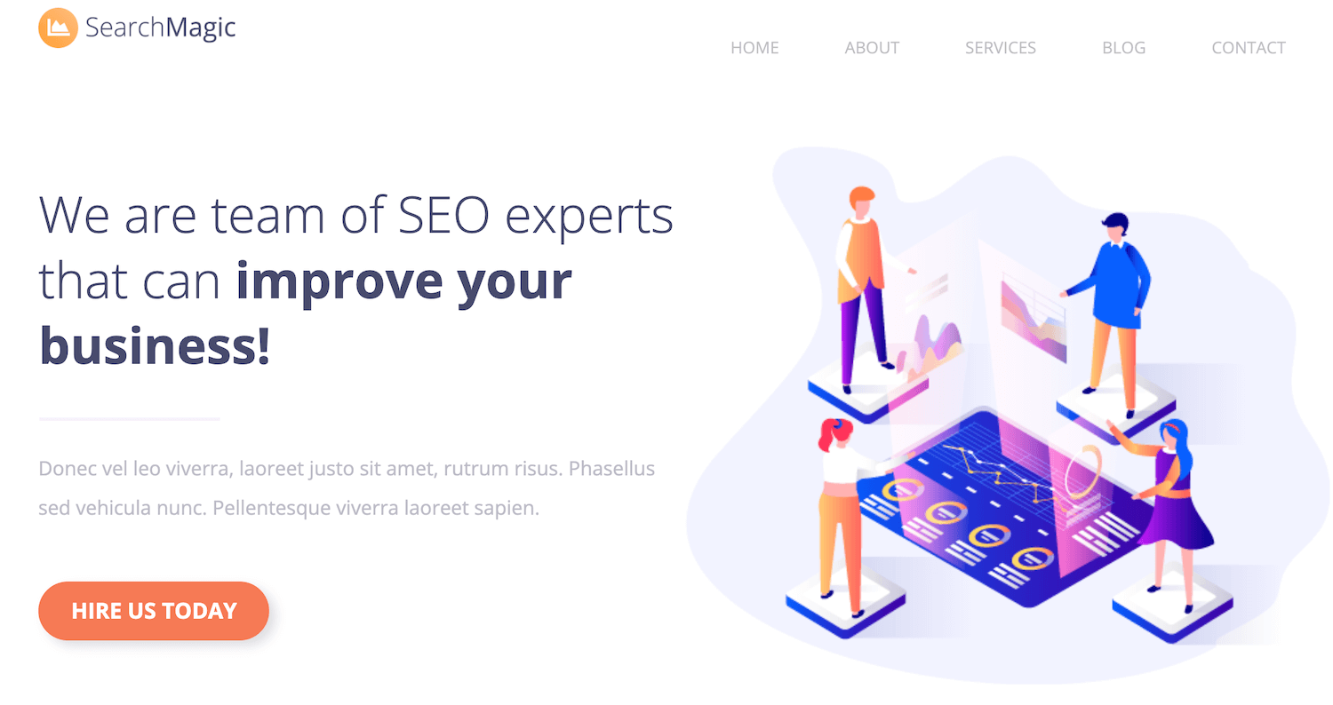 Șablon SEO Magic