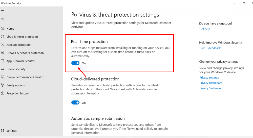 Disable antivirus and Firewalls Temporarily
