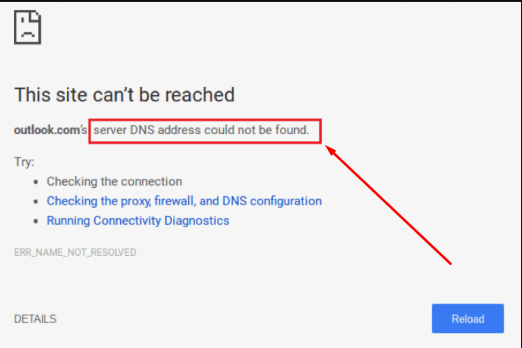 DNS server not responding