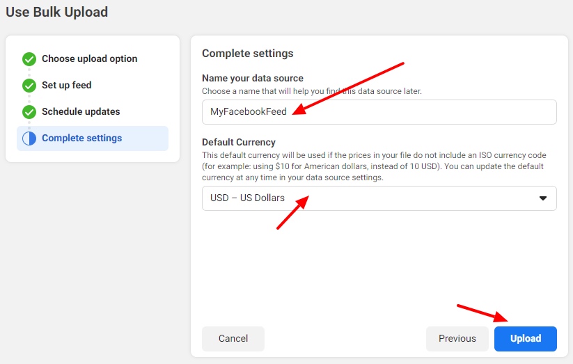 nombra tu propia fuente de datos