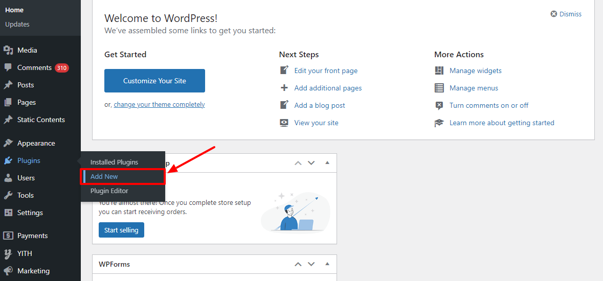 ติดตั้งปลั๊กอิน WordPress พันธมิตร slicewp