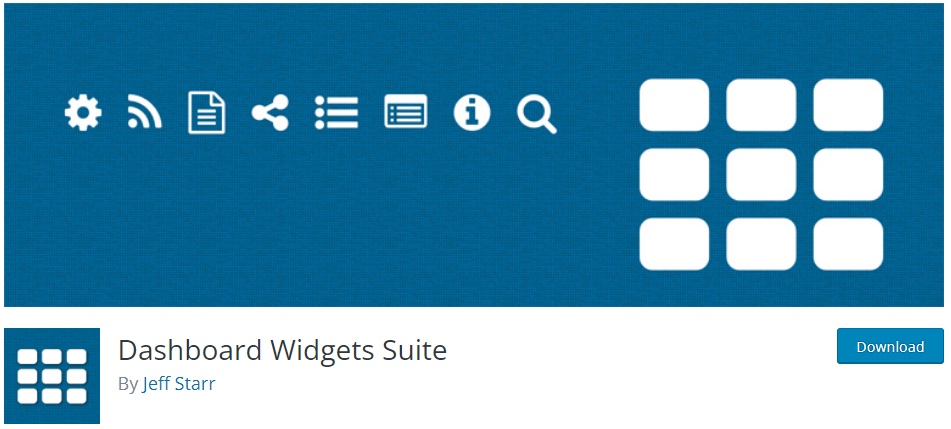 Paquete de widgets del tablero