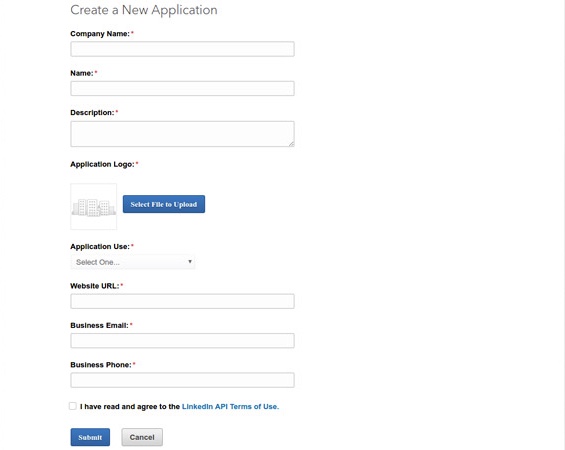LinkedIn-Anwendung